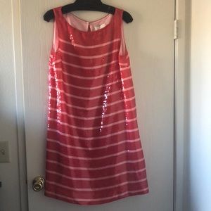 Kate Spade Sequin Stripe Dress